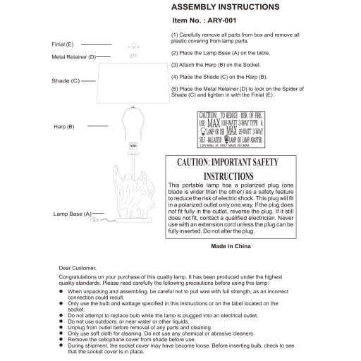 Darby Lamp - Chapin Furniture