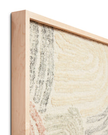 Loloi River Bed Black / Multi 3'-4" X 3'-4" Wall Art - Chapin Furniture