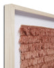Loloi Penny Lane Pink / Ivory 2'-10" X 2'-10" Wall Art - Chapin Furniture