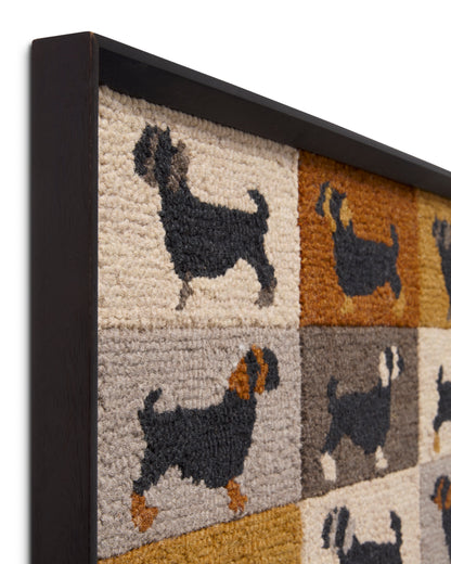 Loloi Dackel Brown / Grey 2'-8" X 3'-5" Wall Art - Chapin Furniture