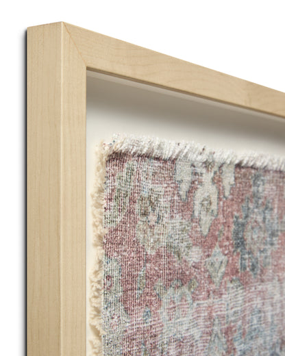 Loloi Cripple Creek Pink / Ivory 2'-2" X 2'-8" Wall Art - Chapin Furniture