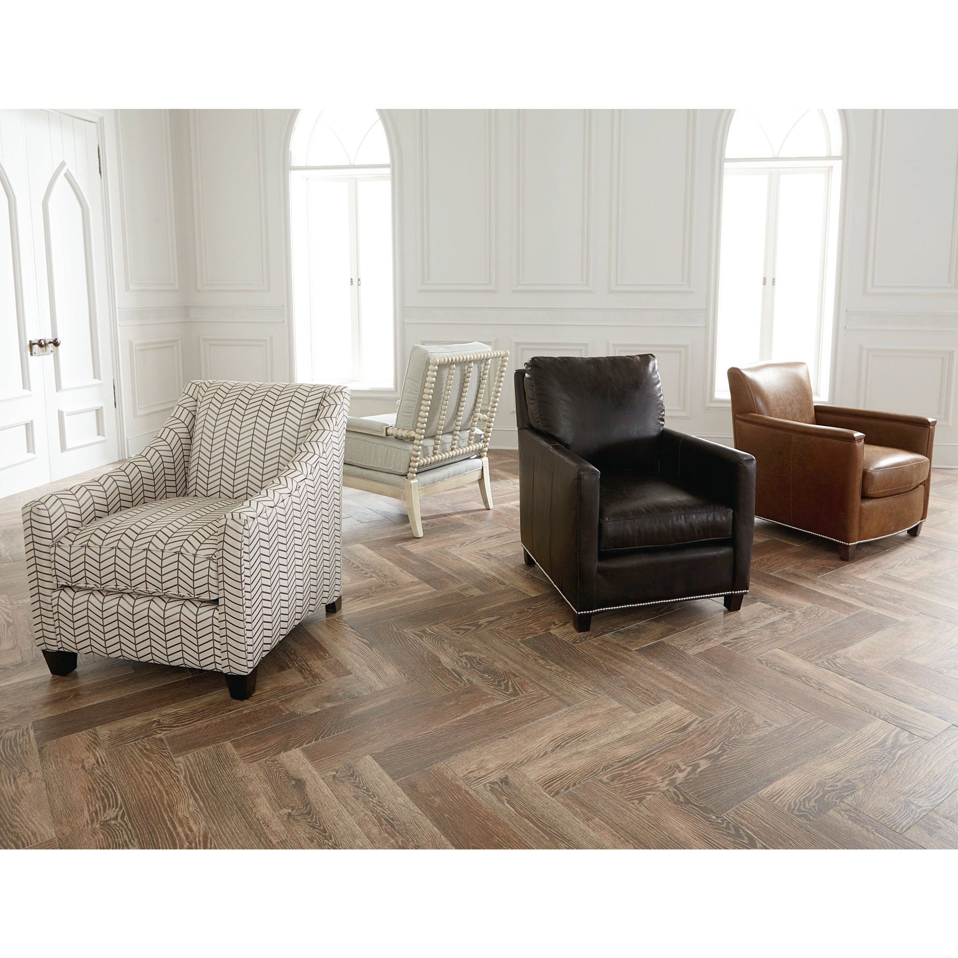 Trent Chair and Ottoman- Multiple Options - Chapin Furniture