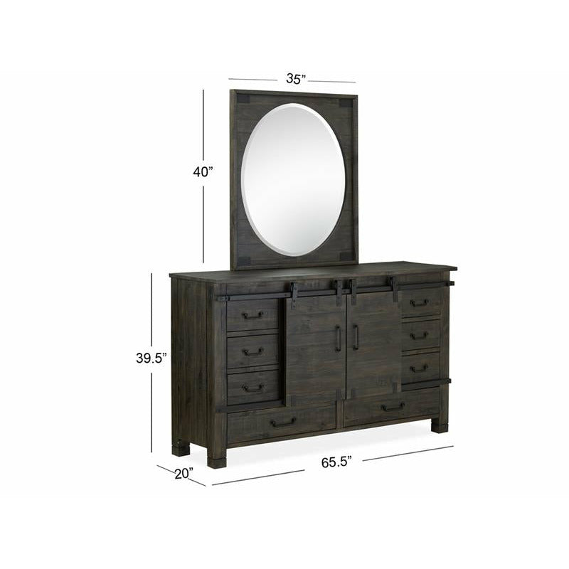 Abington Portrait Oval Mirror - Chapin Furniture