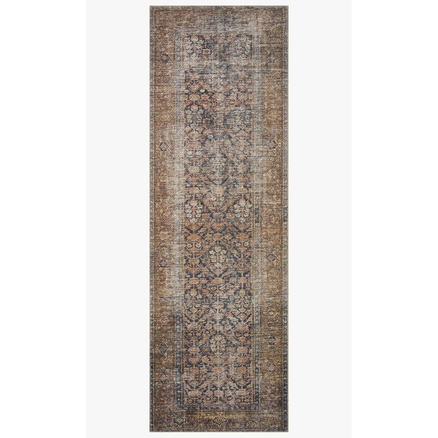 Amber Lewis Billie Ink/Salmon Rug - Chapin Furniture