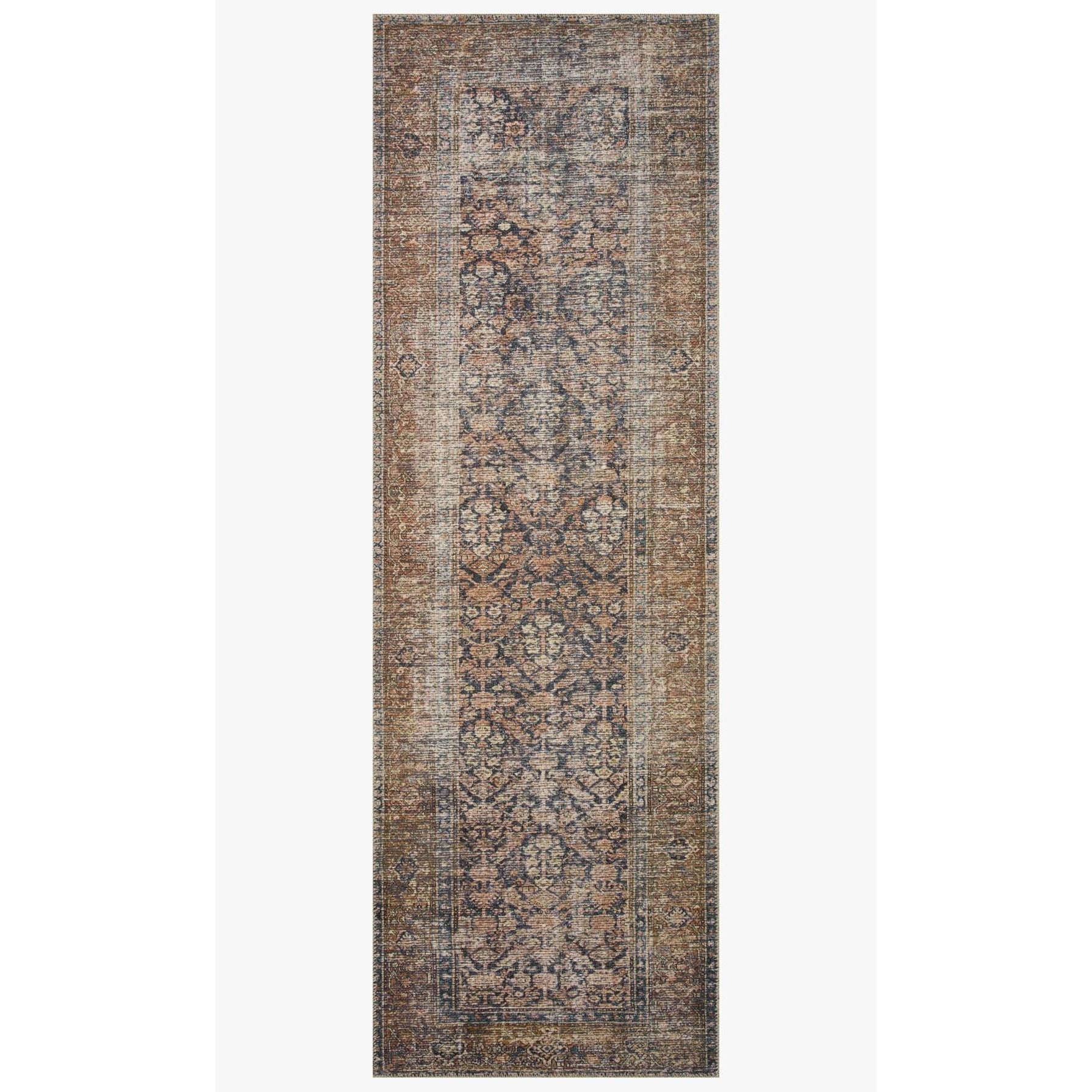 Amber Lewis Billie Ink/Salmon Rug - Chapin Furniture