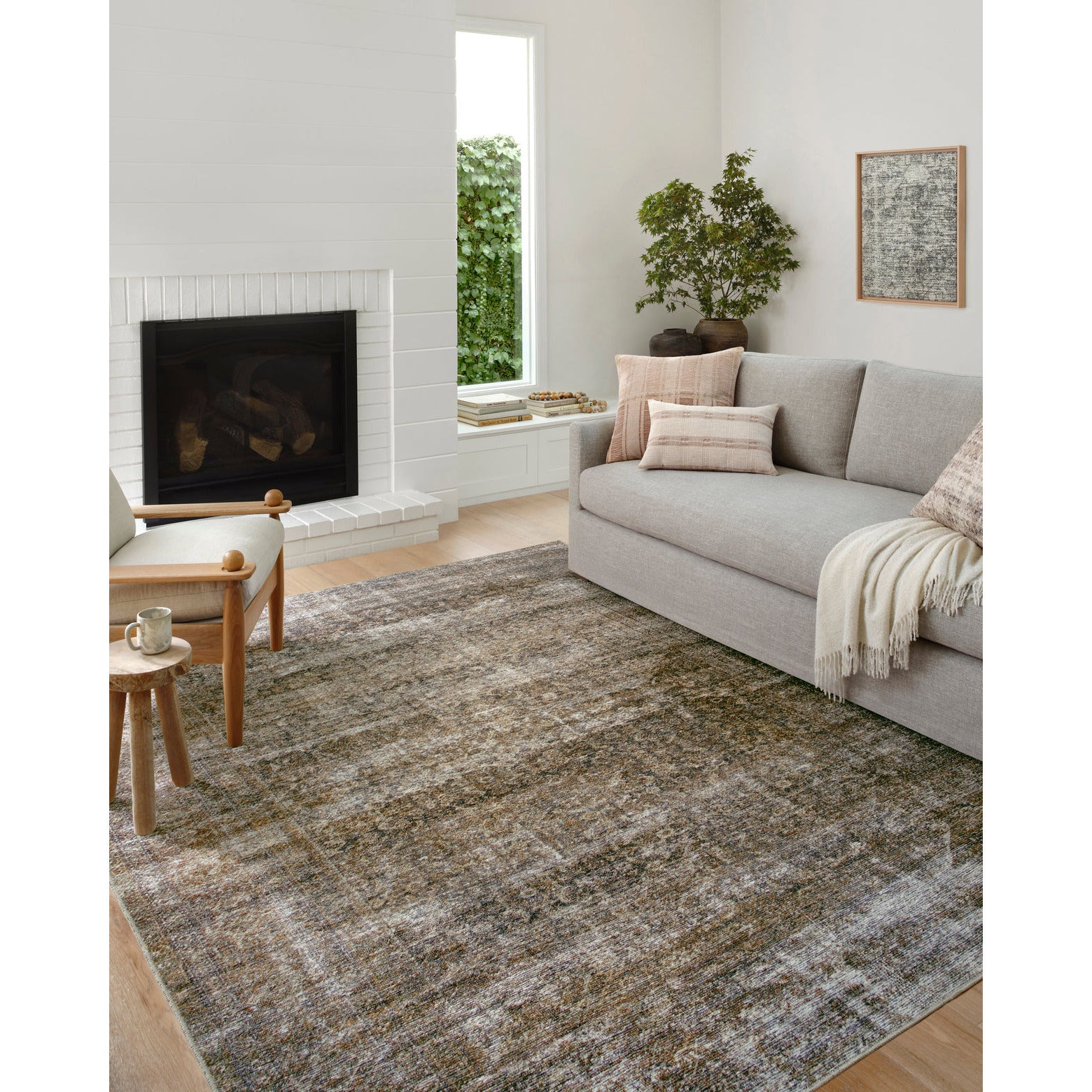 Amber Lewis Billie Tobacco/Rust Rug - Chapin Furniture