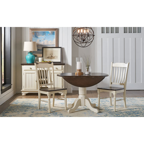 British Isles Drop Leaf Dining Table With or Without Chairs- Multiple Colors - Chapin Furniture