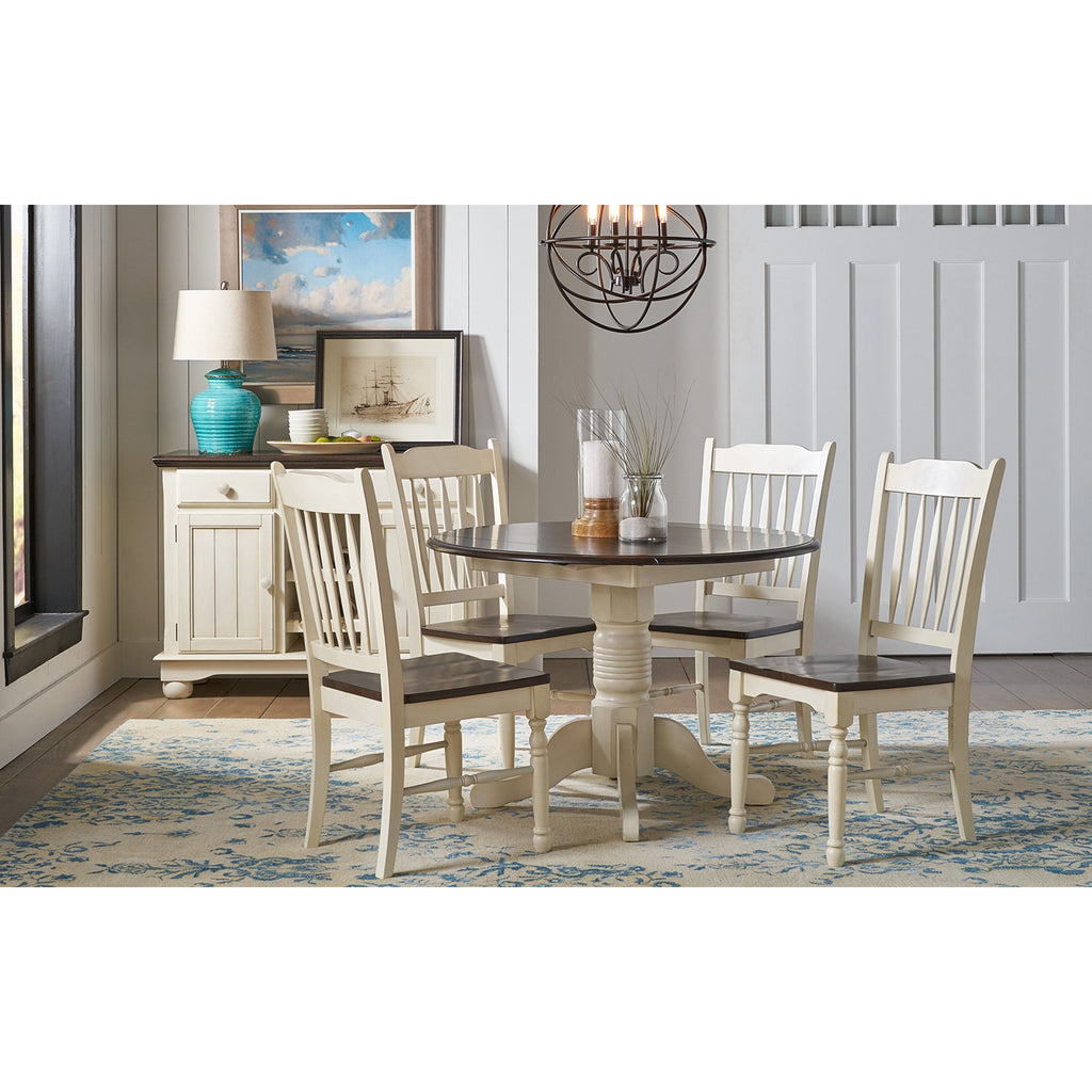 British Isles Drop Leaf Dining Table With or Without Chairs- Multiple Colors - Chapin Furniture