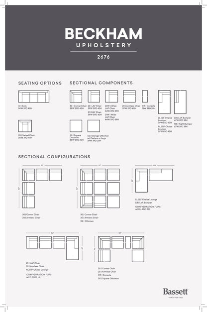 Beckham L-Shaped Sectional - Chapin Furniture