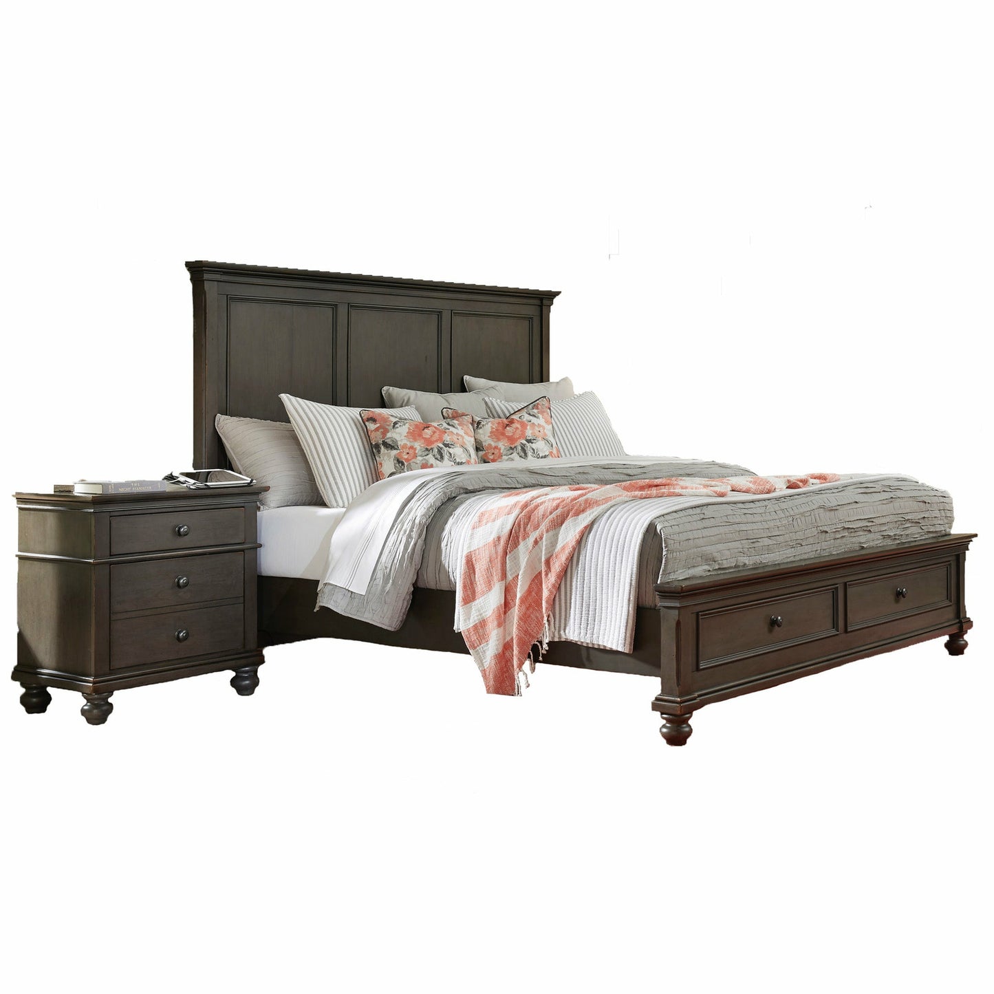 Oxford Panel Storage Bed - Chapin Furniture
