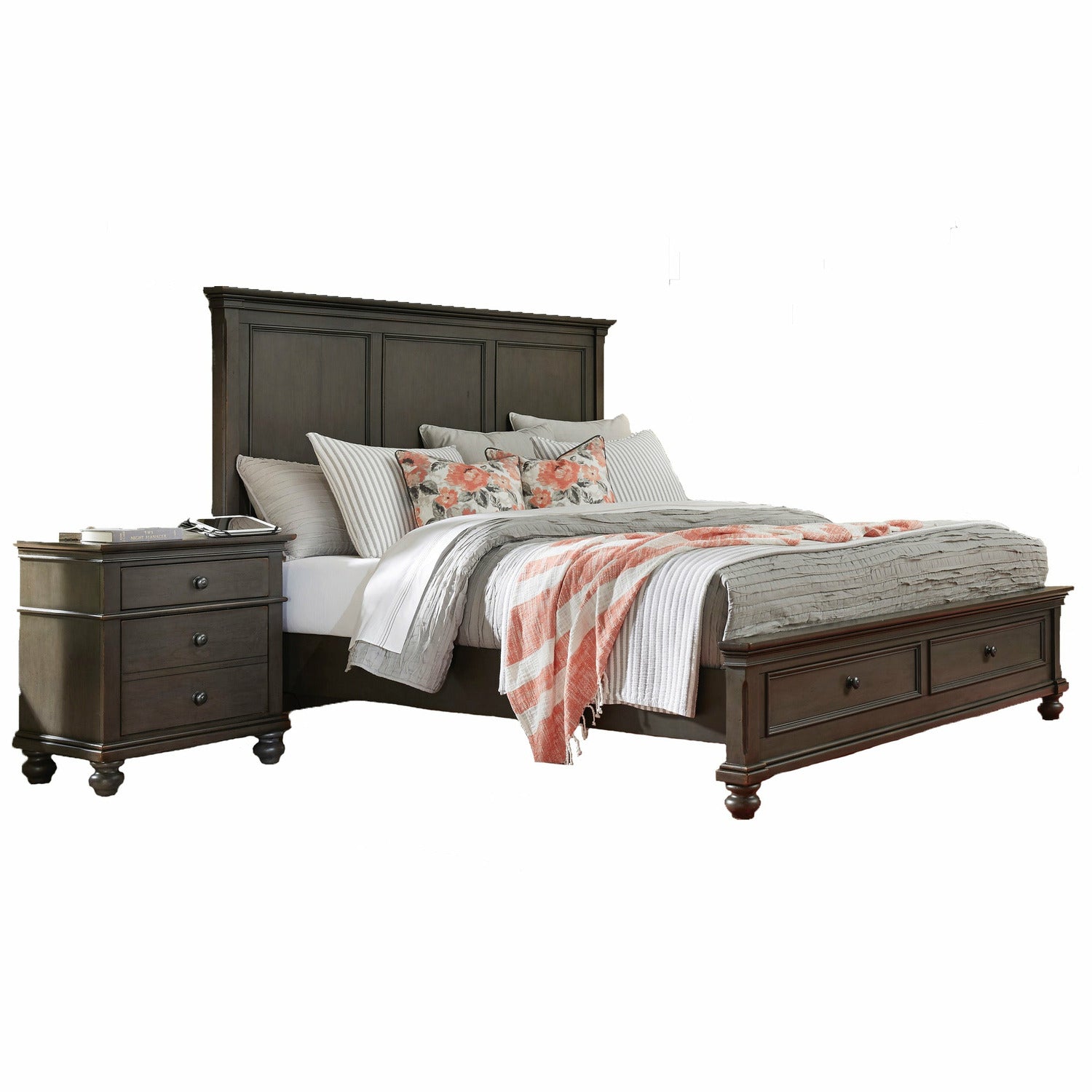 Oxford Panel Storage Bed - Chapin Furniture