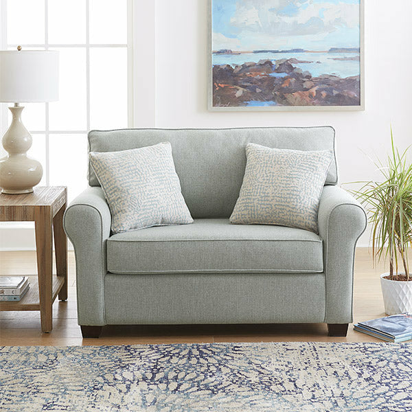 Shannon Chair And A Half With Sleeper- Customizable - Chapin Furniture