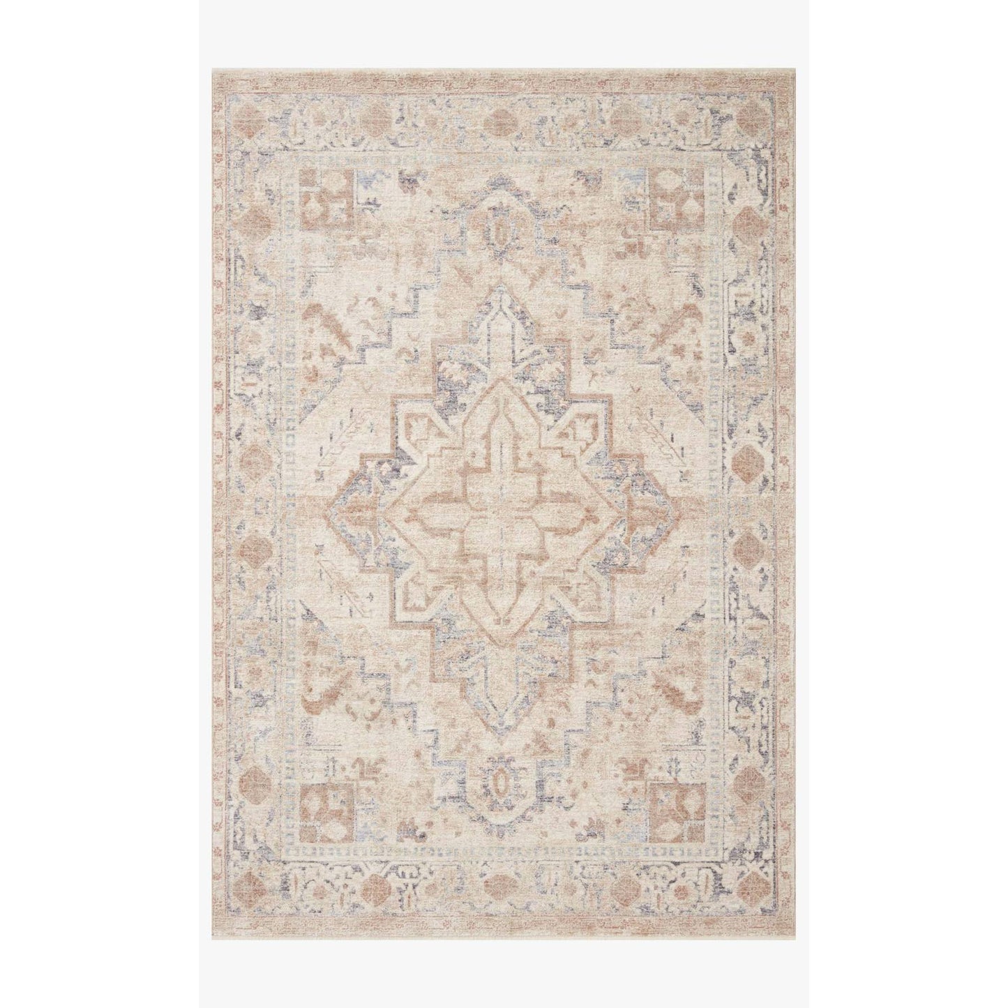 Magnolia Home Carlisle Beige/Slate Rug - Chapin Furniture