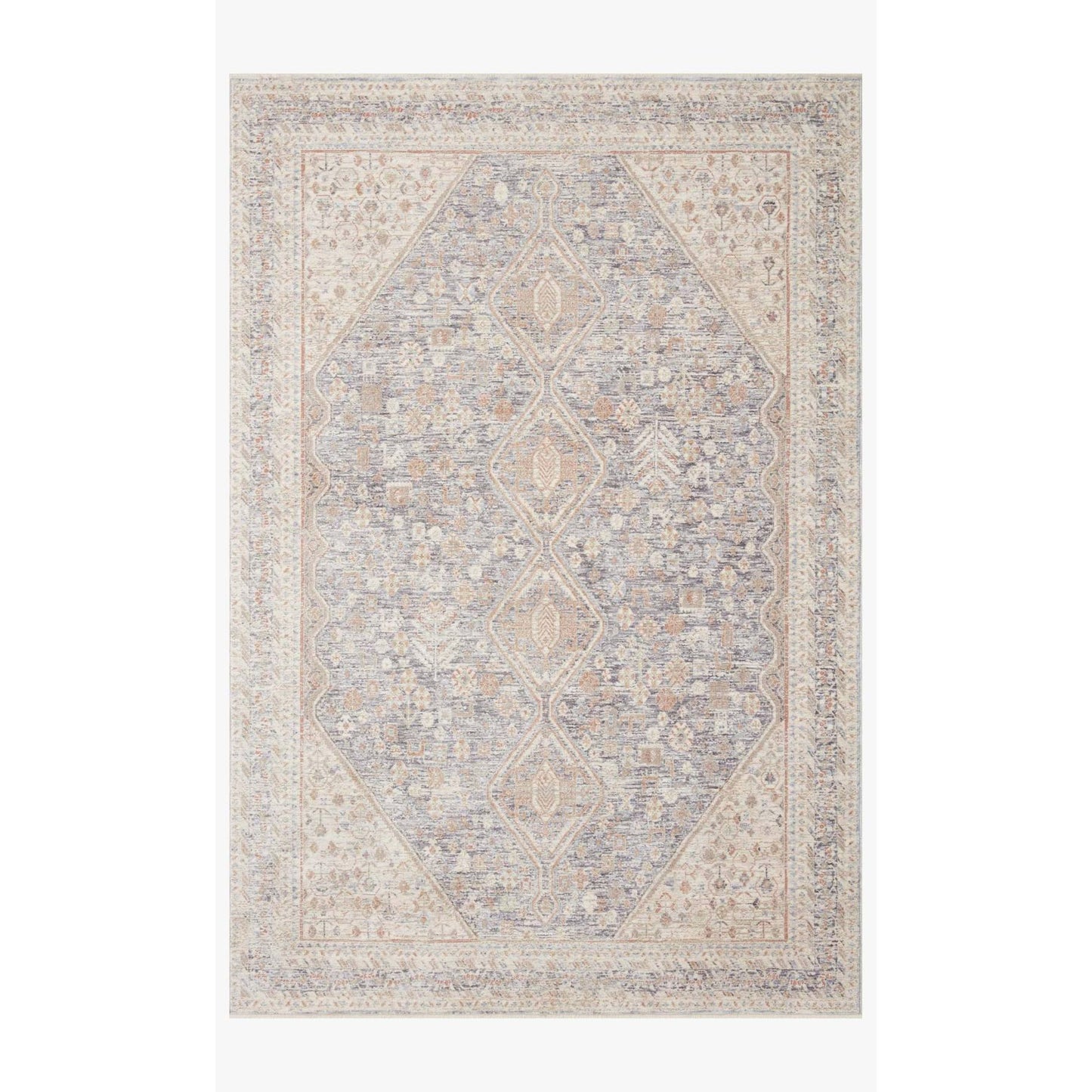 Magnolia Home Carlisle Blue/Ivory Rug - Chapin Furniture