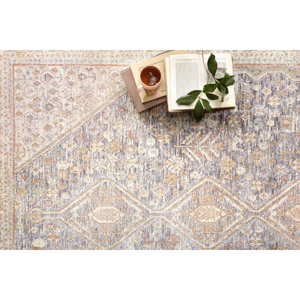 Magnolia Home Carlisle Blue/Ivory Rug - Chapin Furniture