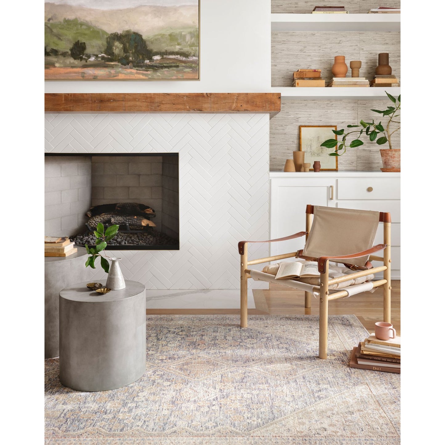 Magnolia Home Carlisle Blue/Ivory Rug - Chapin Furniture