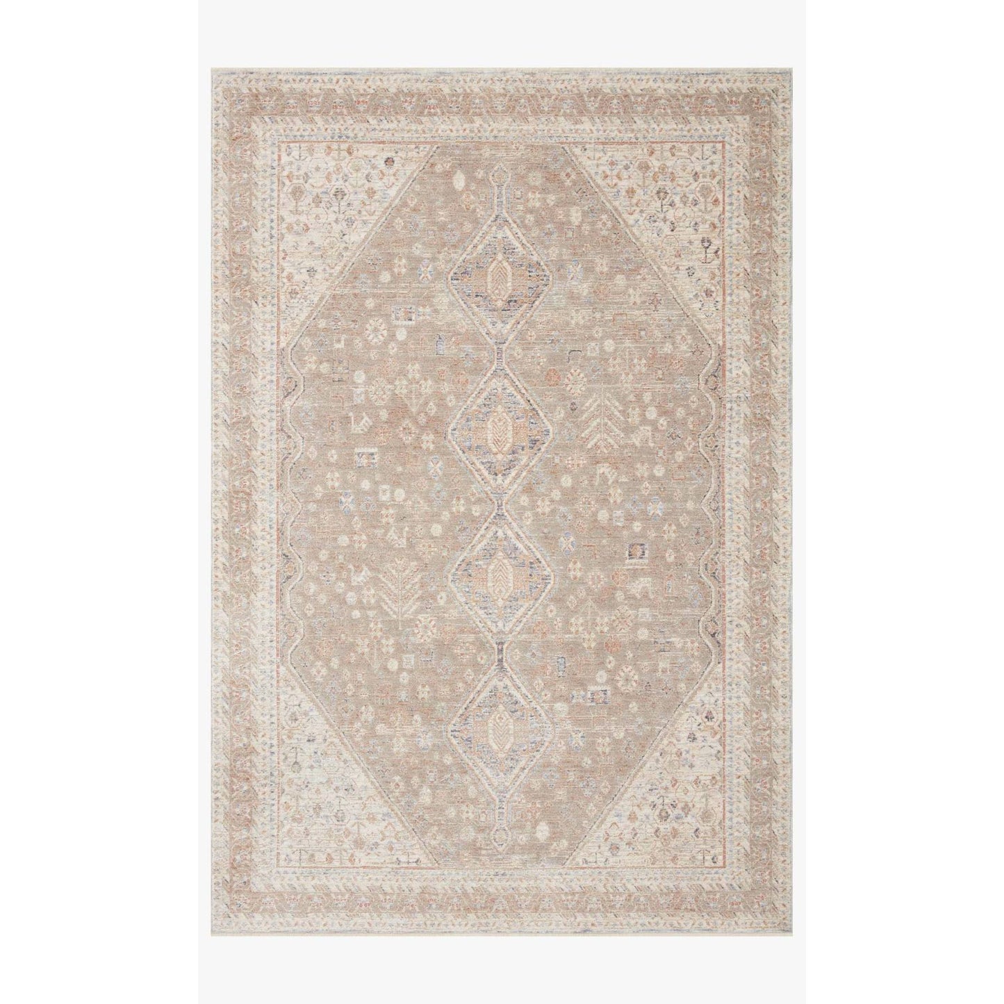 Magnolia Home Carlisle Taupe/Ivory Rug - Chapin Furniture