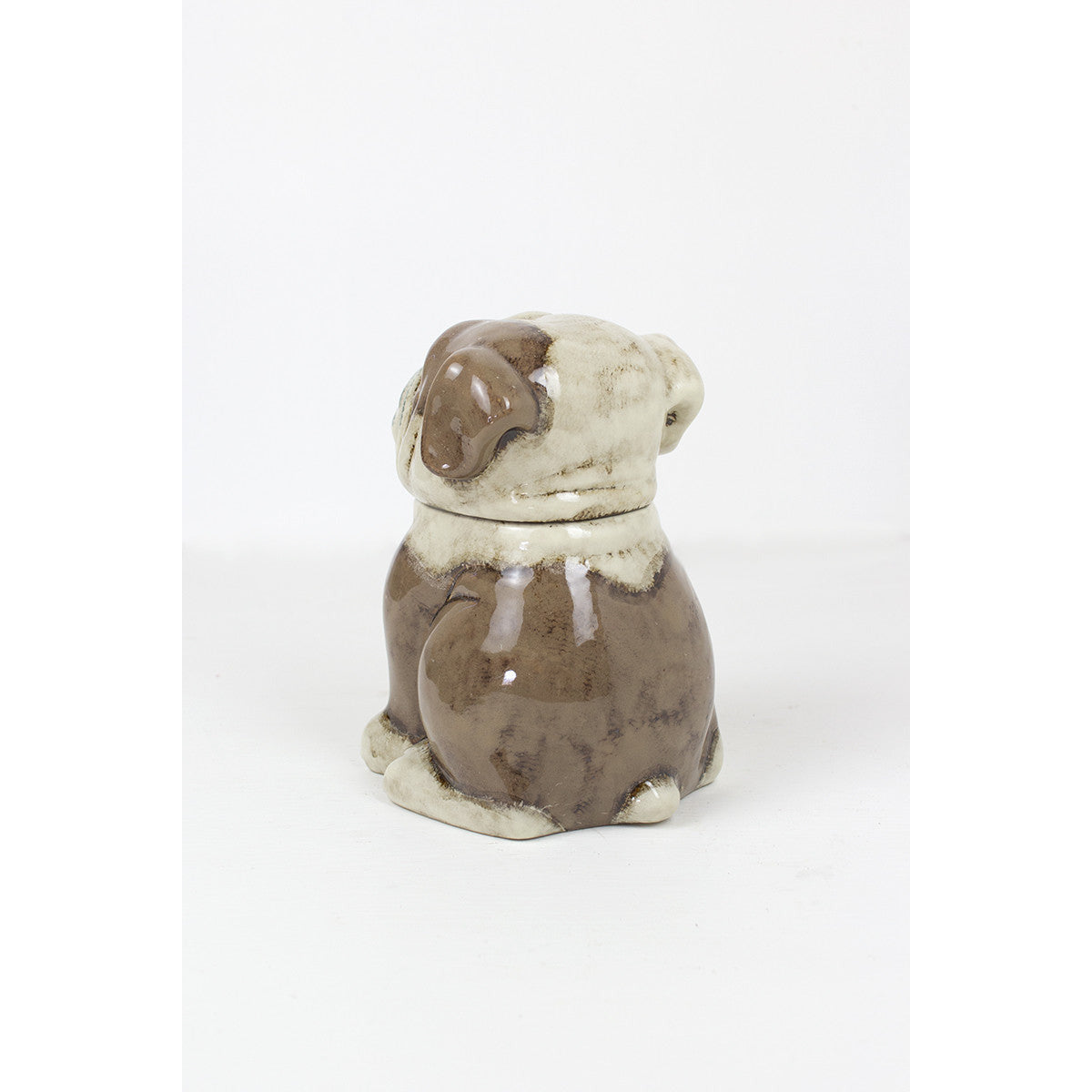 Ceramic Bull Dog Canister - Thumbnail 4