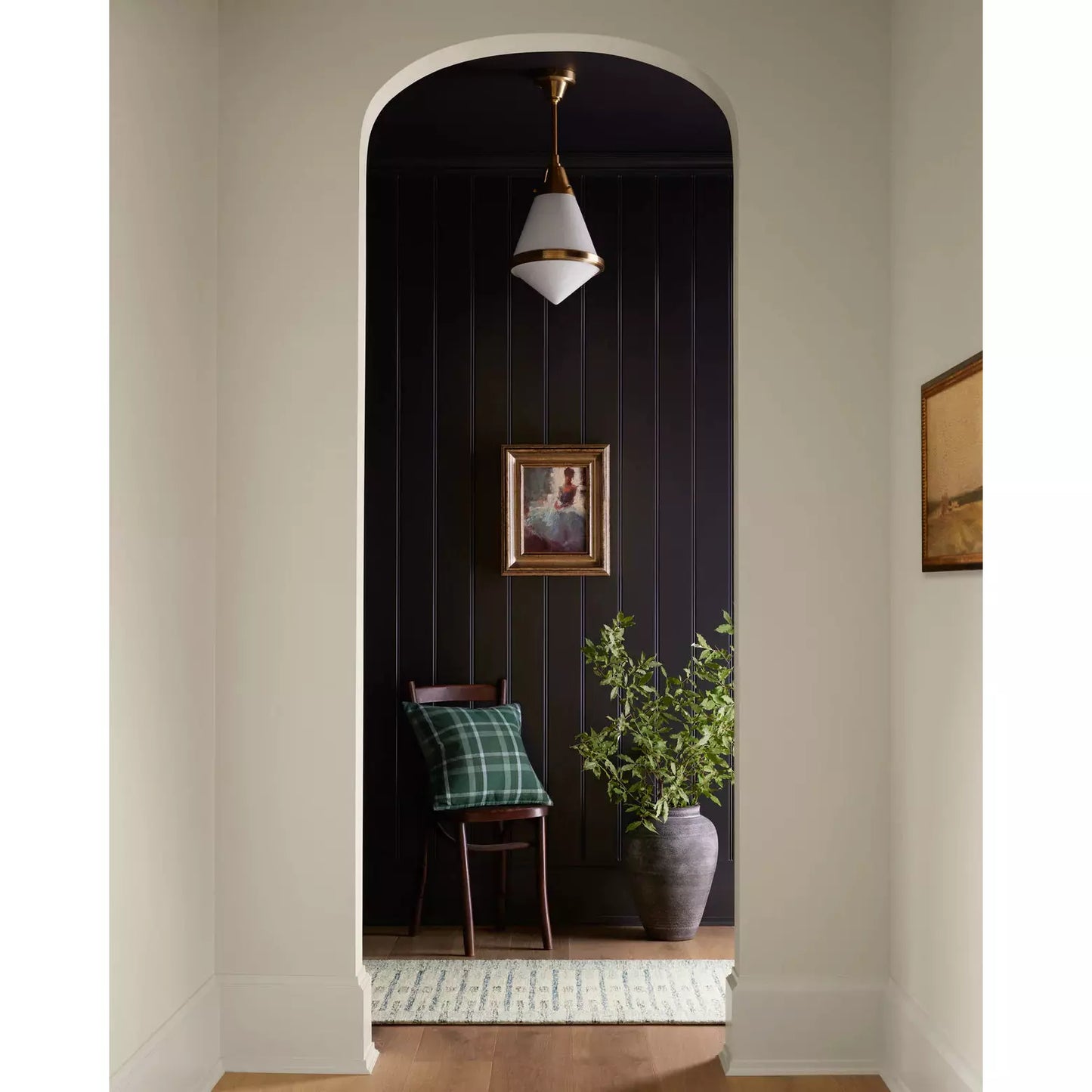 Chris Loves Julia Chris Ivory/Denim Rug - Chapin Furniture
