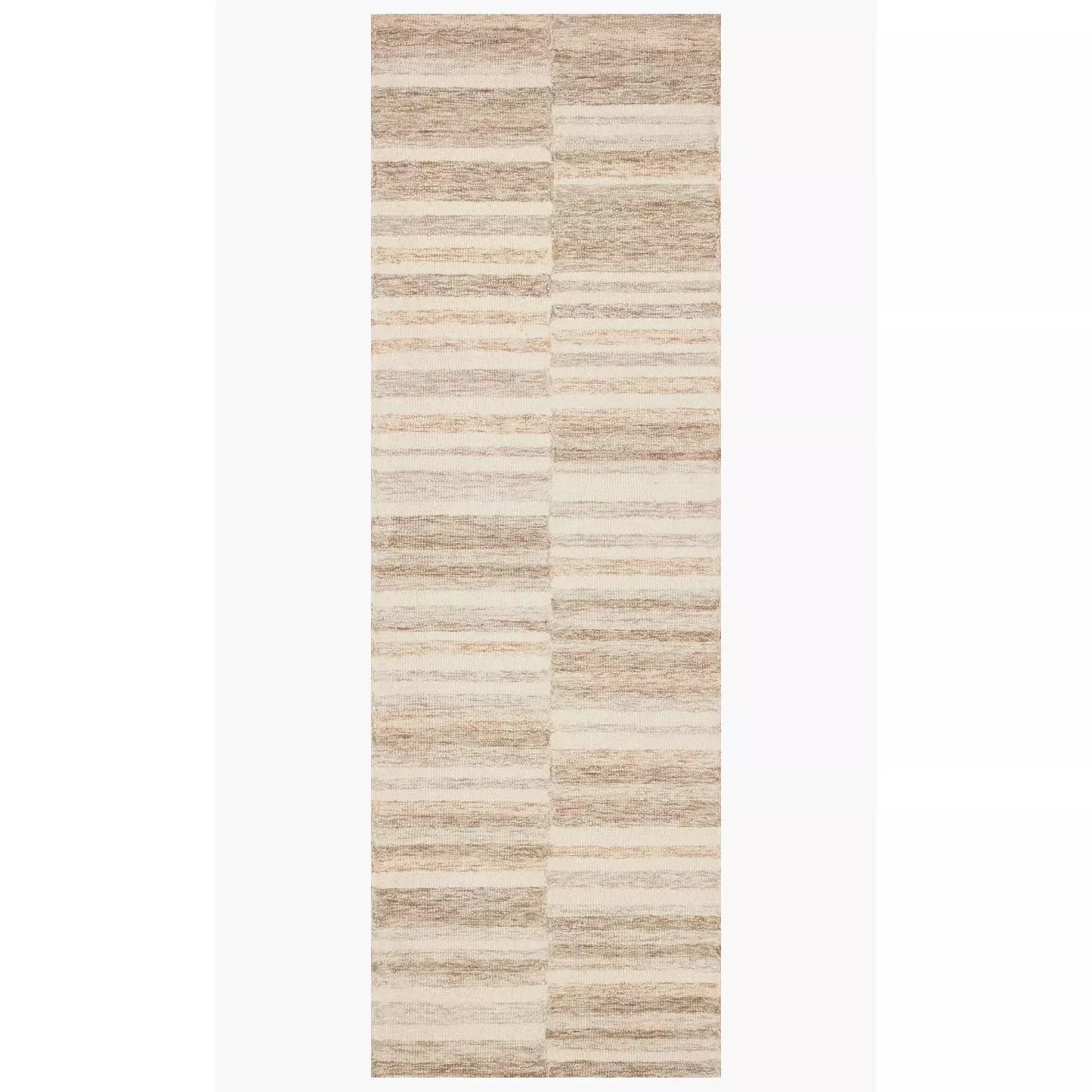 Chris Loves Julia Chris Ivory/Clay Rug - Chapin Furniture