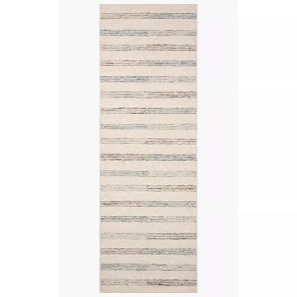 Chris Loves Julia Chris Ivory/Slate Rug - Chapin Furniture