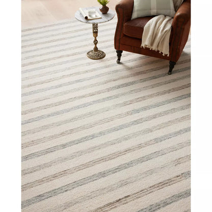 Chris Loves Julia Chris Ivory/Slate Rug - Chapin Furniture