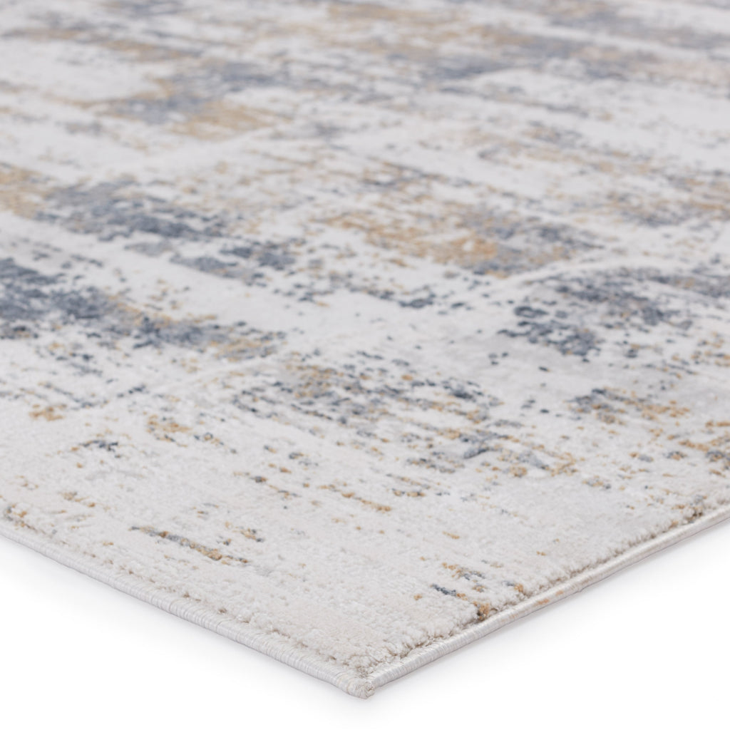 Jaipur Living Gesine Abstract Light Gray/ Gold Rug - Chapin Furniture