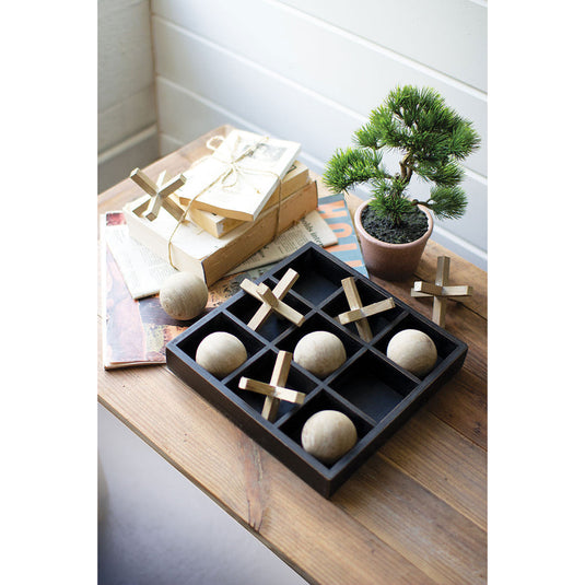 Wooden Tic-Tac-Toe Set - Chapin Furniture