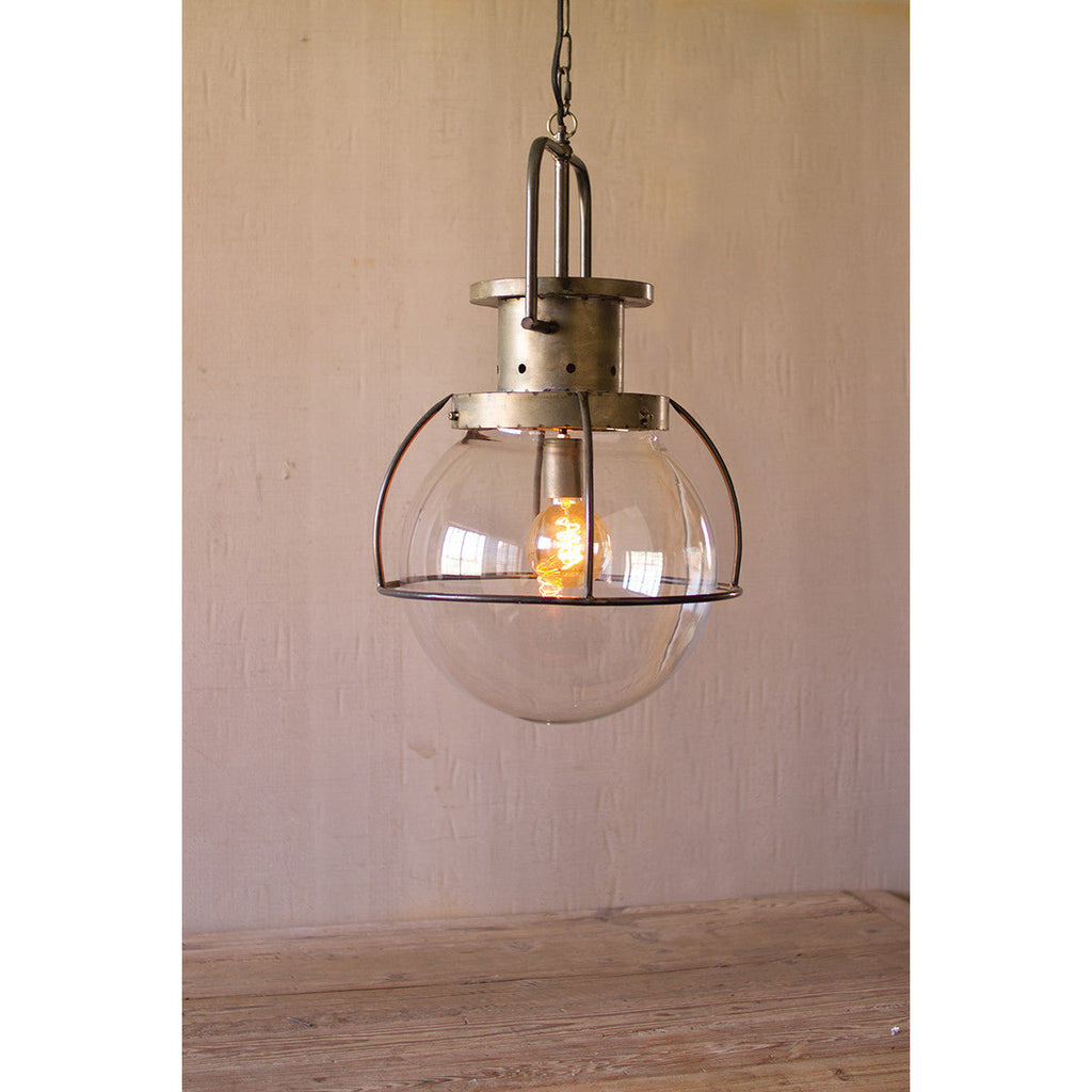 Glass Globe Pendant Light - Chapin Furniture