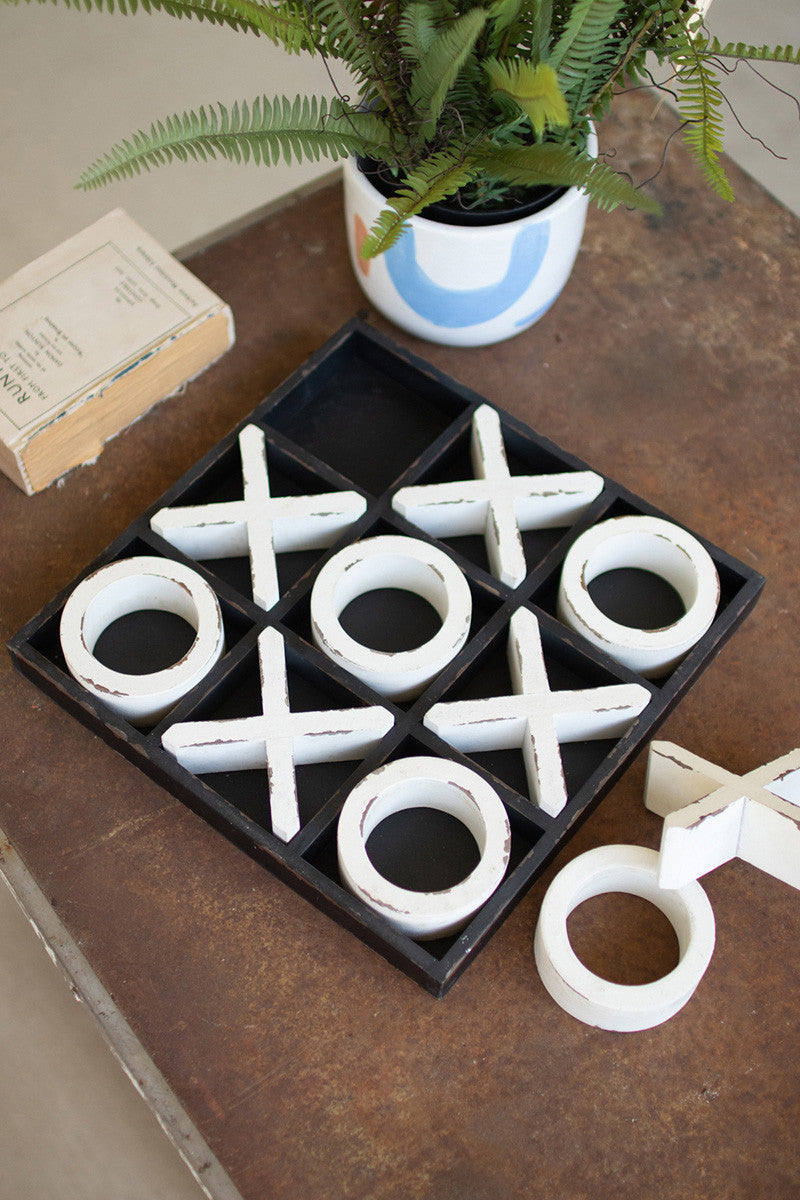 Wooden Tic-Tac-Toe Game - Chapin Furniture