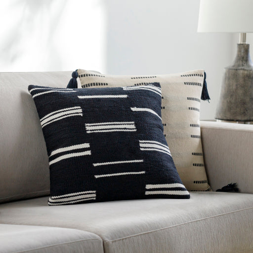 Carlton Black Pillow- Multiple Sizes - Chapin Furniture
