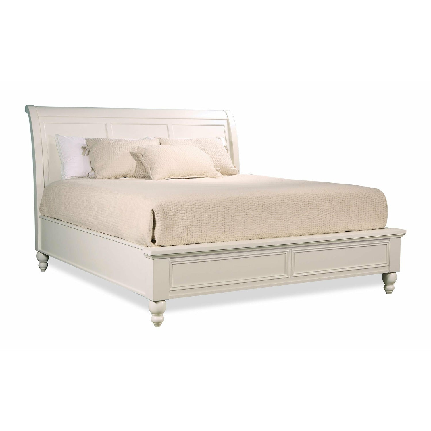 Cambridge Sleigh Storage Bed- Multiple Finish Options - Chapin Furniture