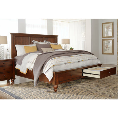 Cambridge Panel Bed- Multiple Finish Options, Storage Option - Chapin Furniture