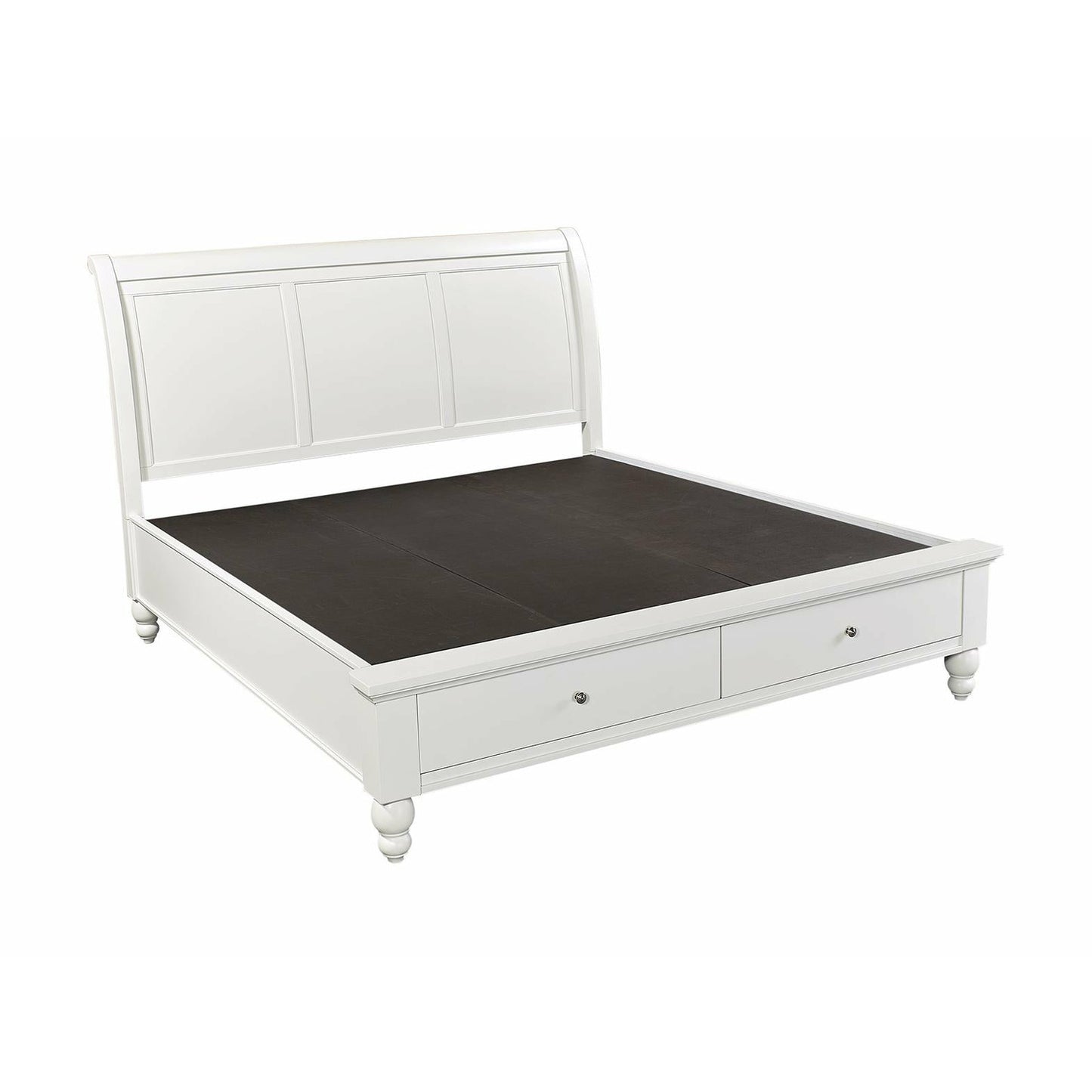 Cambridge Sleigh Storage Bed- Multiple Finish Options - Chapin Furniture