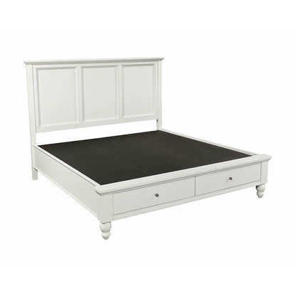 Cambridge Panel Bed- Multiple Finish Options, Storage Option - Chapin Furniture