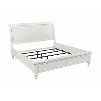 Cambridge Sleigh Storage Bed- Multiple Finish Options - Chapin Furniture