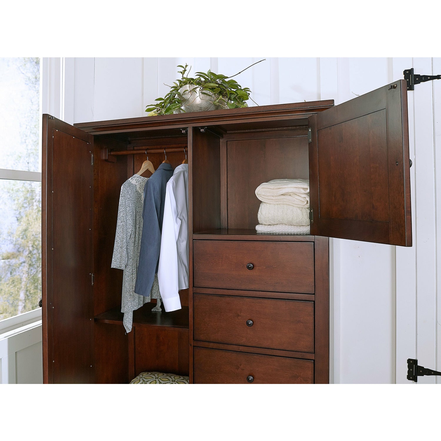 Cambridge Chiffarobe- Multiple Finish Options - Chapin Furniture