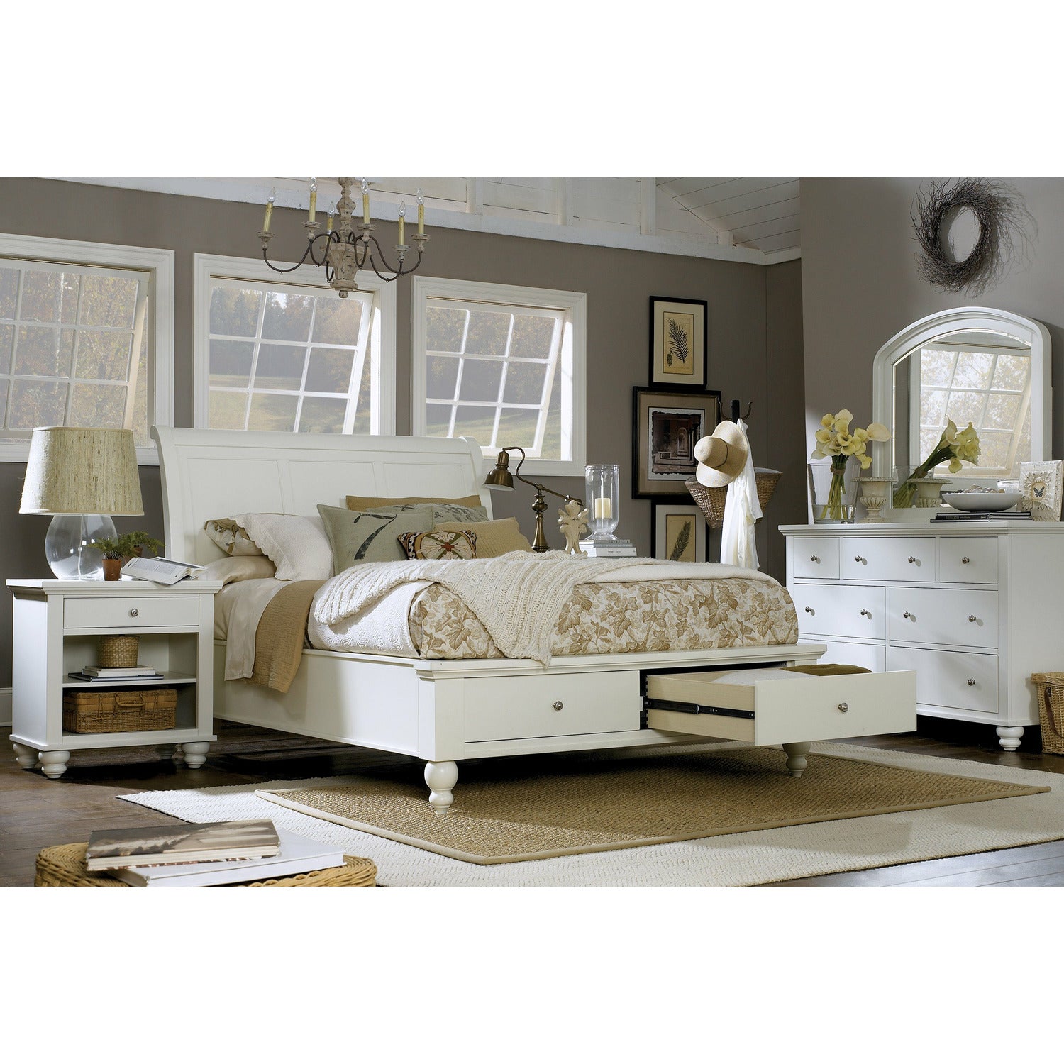 Cambridge One Drawer Nightstand- Multiple Finish Options - Chapin Furniture