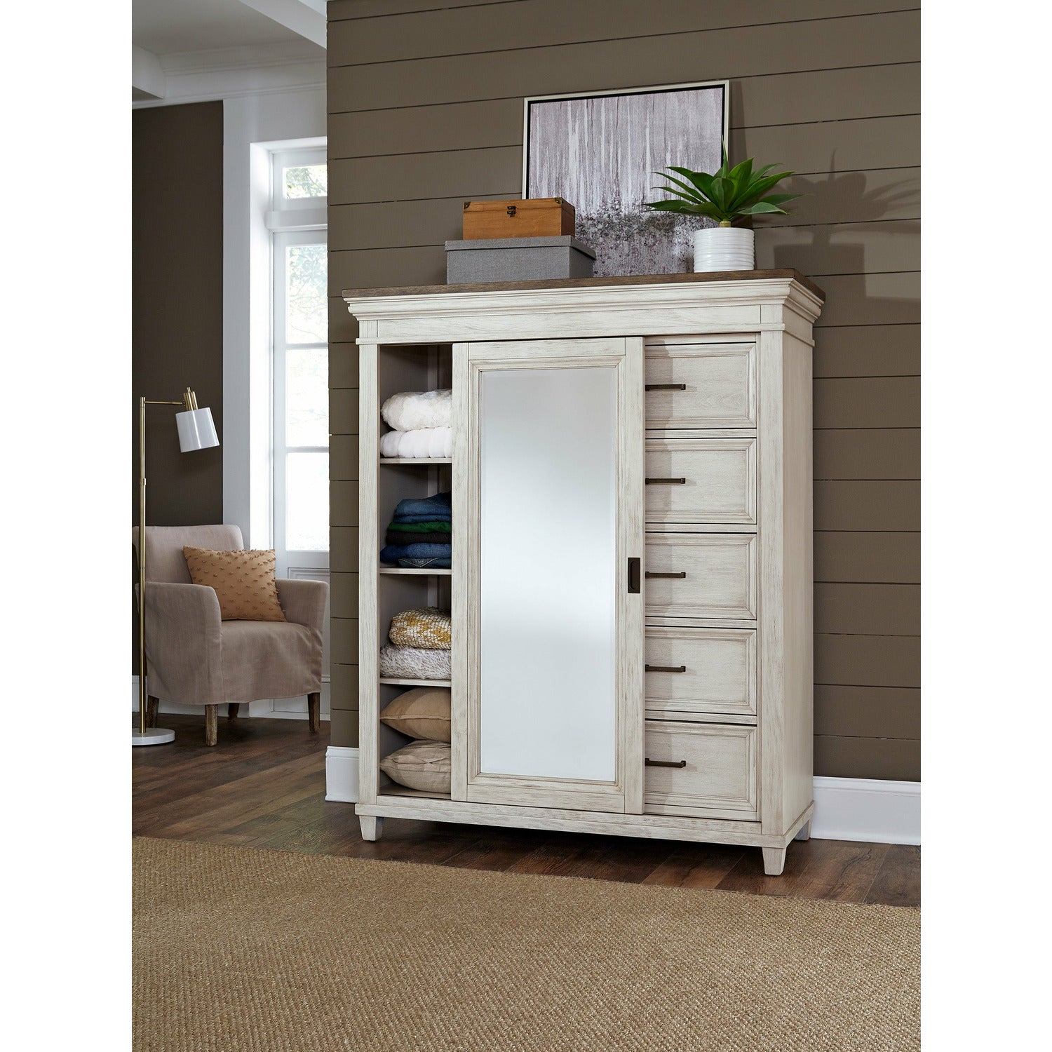 Caraway Sliding Door Chest - Thumbnail 3