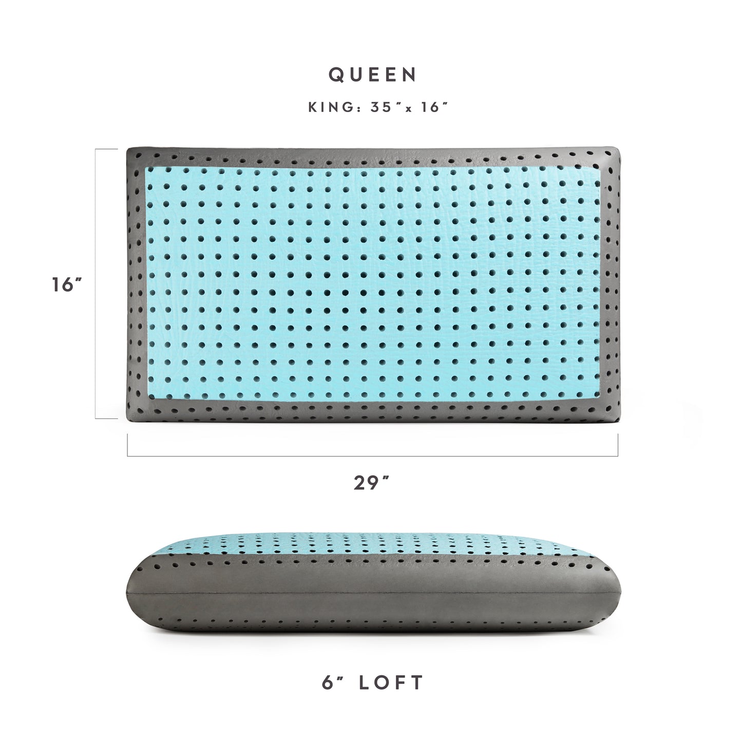 CarbonCool™ LT + Omniphase® Pillow- Queen - Chapin Furniture