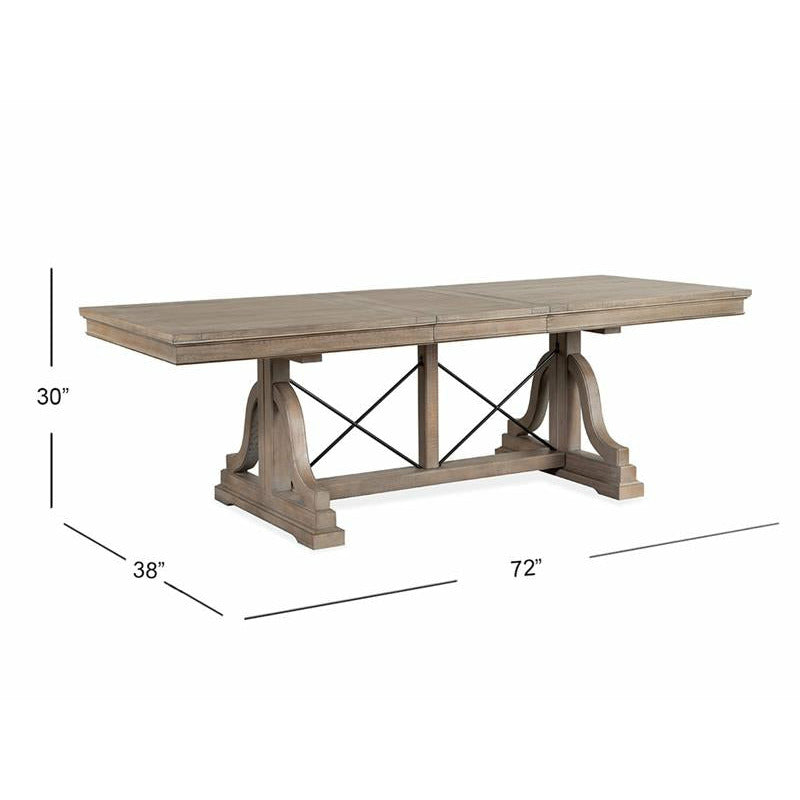 Paxton Place Trestle Dining Table | Chapin Furniture