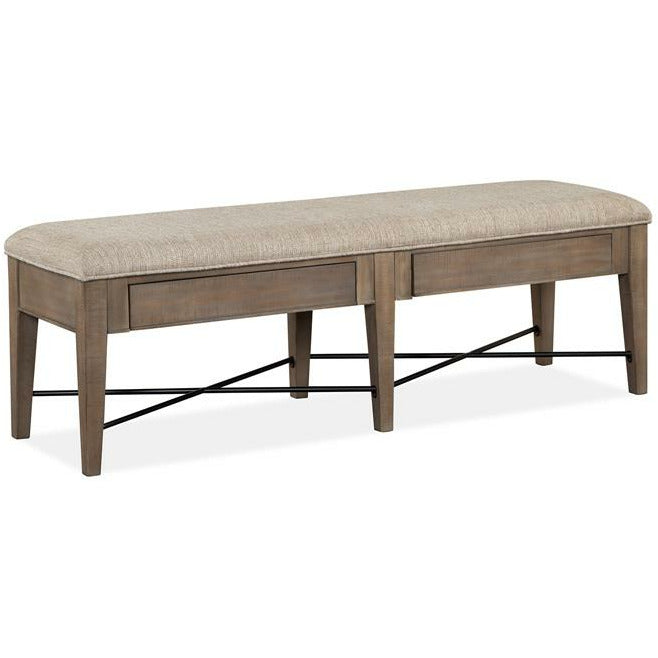 Paxton Place Bench With Upholstered Seat - Chapin Furniture