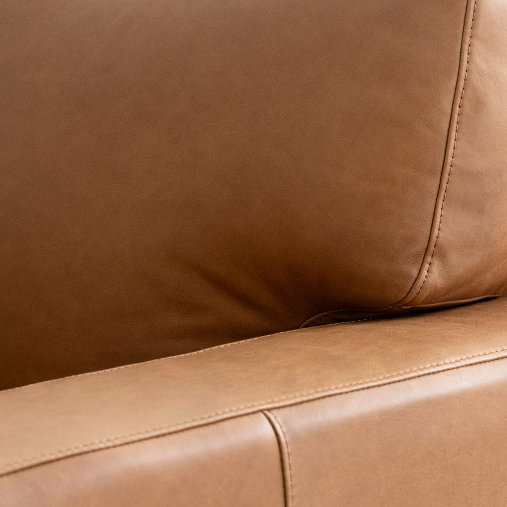 Tolland Leather L- Shaped Sectional - Chapin Furniture