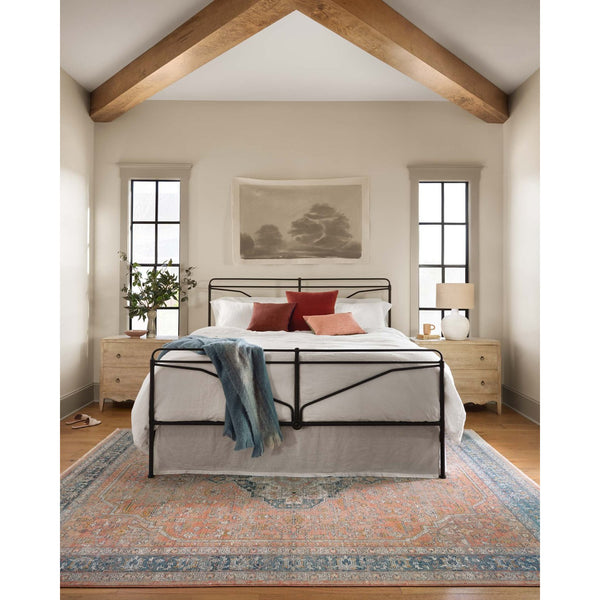 Magnolia Home Elise Coral/Blue Rug - Chapin Furniture