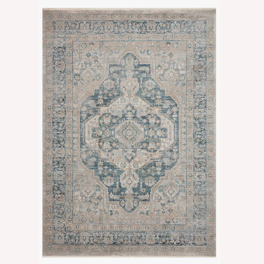 Magnolia Home Elise Neutral/Blue Rug - Chapin Furniture