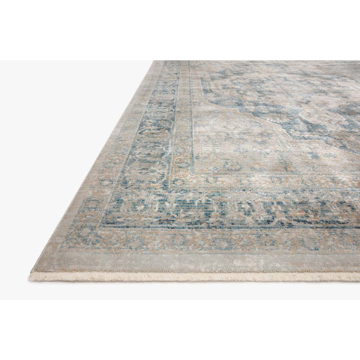 Magnolia Home Elise Neutral/Blue Rug - Chapin Furniture