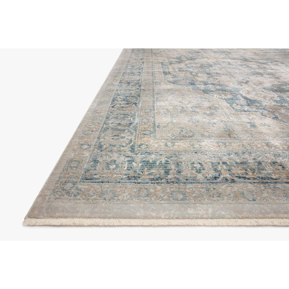 Magnolia Home Elise Neutral/Blue Rug– Chapin Furniture