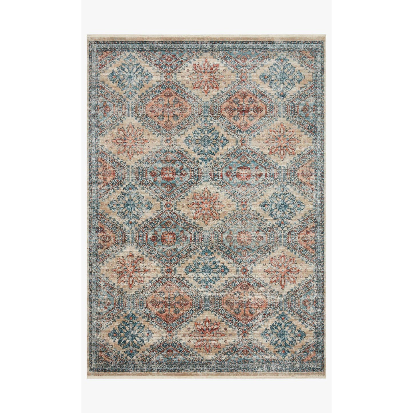 Magnolia Home Elise Multi / Blue Rug - Chapin Furniture