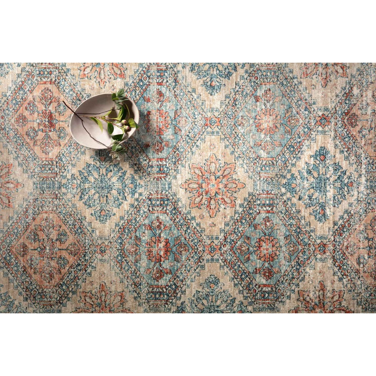 Magnolia Home Elise Multi / Blue Rug - Chapin Furniture