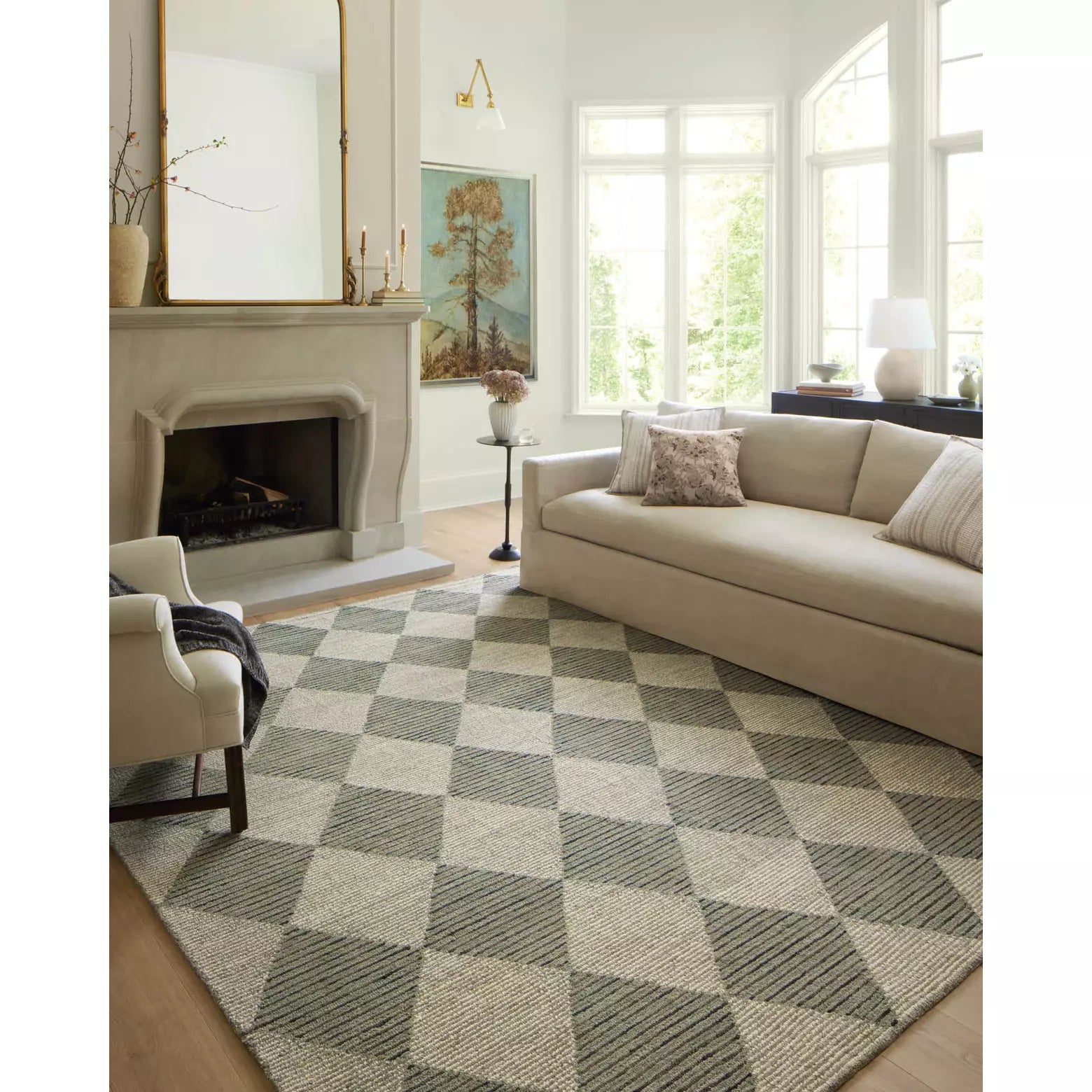 Chris Loves Julia Francis Spa/Granite Rug - Chapin Furniture